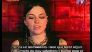 Evanescence. Entrevista subtitulada al Español