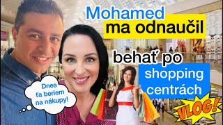 VLOG: MOHAMED MA ODNAUČIL BEHAŤ PO SHOPPING CENTRÁCH😅