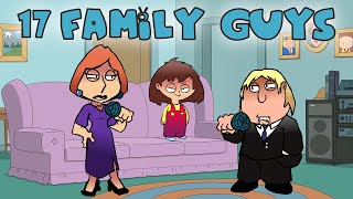 FNF: 17 Family Guys // 17 Bucks & Family Guy [Botplay] █ Friday Night Funkin' █