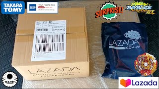 LAZADA UNBOXING! BEYBLADE PRODUCTS FROM TAKARA TOMY FLAGSHIP STORE IN LAZADA! #BEYBLADE #PHILIPPINES