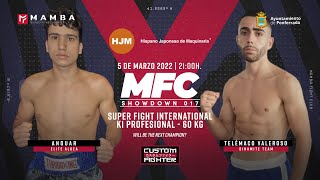 Telemaco Valoroso VS Anouar | K1 Profesional -60KG | MFC017 〽️