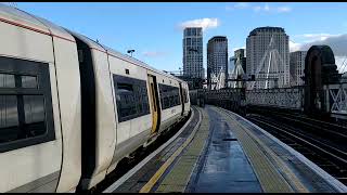 376030+0XX arrive at London Charing Cross - Sunday 15th January 2023