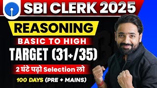 SBI Clerk 2024-25 | 100 Days Crash Course | Day 31 | Complete Reasoning + Puzzles By Puneet Sir