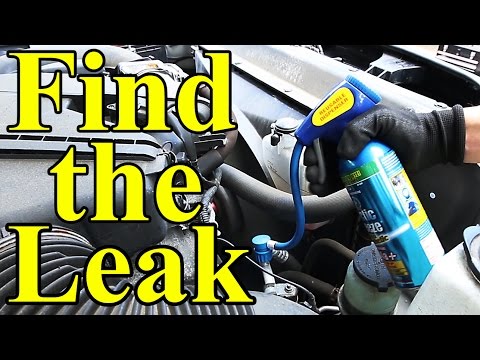 How to Find AC Leaks in Your Car (UV Dye) How to Find AC Leaks in Your Car (UV Dye)