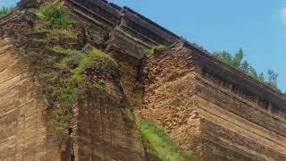 the Mingun Pagoda. Largest brick structure in the WORLD!!  Pahtodawgyi, Myanmar.