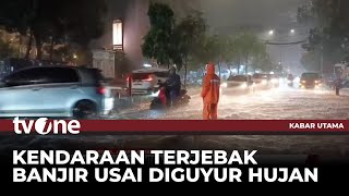 Banjir di Wilayah Grogol, Ketinggian Air Mencapai 50 cm | Kabar Utama tvOne