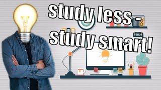 Weniger und 4x schneller Lernen + mehr erreichen 💪  study less study smart german Studenten Tipps