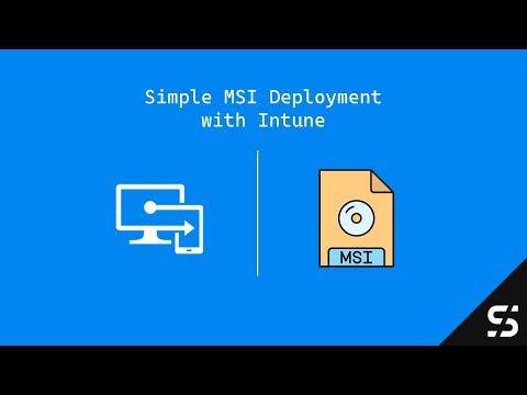 MSI deployment with Intune