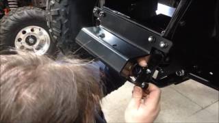 How to Install a Warn Front Plow Mount on the Kawasaki Mule SX