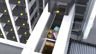 Automated Order Sortation and pack-out with OPEX® Sure Sort® X with Xtract™