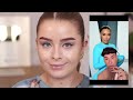 I tried KIM KARDASHIAN'S NEW Makeup Routine using the SAME PRODUCTS!!! (2022 Oscars look)