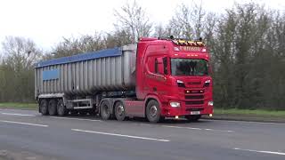 *Truckspotting at Sutton Bridge on A17 – Non-Stop Truck Action! 🚚💨**