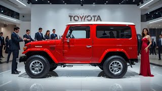 New 2025 Toyota Land Cruiser FJ40: The Iconic Off-Roader Reborn!