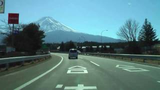 【8倍速】　中央道（高井戸IC→河口湖IC） ／^o^＼　2010.01.24