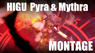 【SSBU】ホムラ\u0026ヒカリ撃墜集-Pyra\u0026Mythra MONTAGE