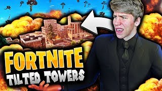 KOMMER OVERLEVENDE UT FRA TILTED TOWERS!! 🌇🔥 CHOKE ELLER VICTORY ROYALE PÅ FORTNITE?!