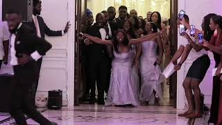 THE LITTEST BRIDAL PARTY ENTRANCE