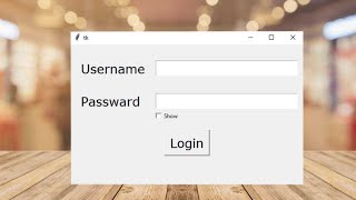 How to make Login system tkinter python in Hindi | python project