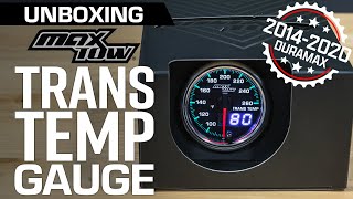 Unboxing | MaxTow Match 2014-2020 6.6L Duramax GM Transmission Temperature Gauge