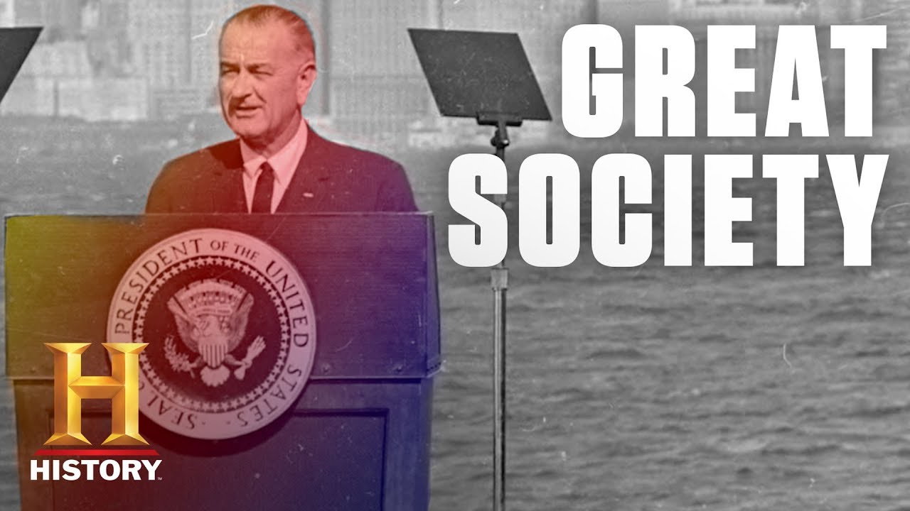 What Were LBJ's "Great Society" Programs? | History - YouTube