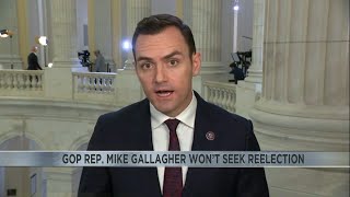 GOP Rep. Mike Gallagher won't seek reelection