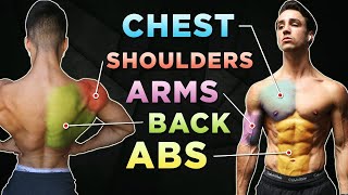 15 MIN UPPER BODY WORKOUT (BACK, ARMS, CHEST & ABS / NO EQUIPMENT)
