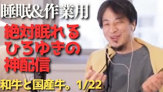 途中広告なし‼️絶対眠れるひろゆき雑談😪【作業用 睡眠用 切り抜き 夜な夜な生配信 ひげおやじ 経済 お金 NISA ビジネス 投資 起業 副業 稼ぎ方 お笑い 漫才 聞き流し 世界の果て 論破 名言