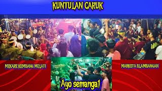 ‼️ KUNTULAN CARUK !! Mahkota Blambangan Pelinggihan Vs Mekare Kembang Melati_live Macan Putih 2024