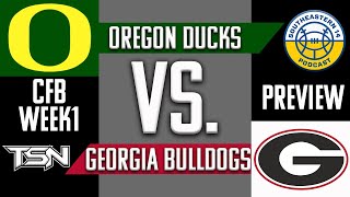 Georgia vs Oregon: College Football Week 1 Preview & Prediction