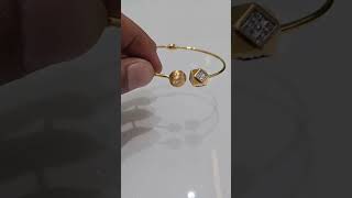 22kt yellow Gold kada for daily use