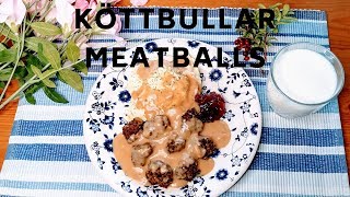 Köttbullar - Swedish Meatballs \u0026 Gravy (Easy)