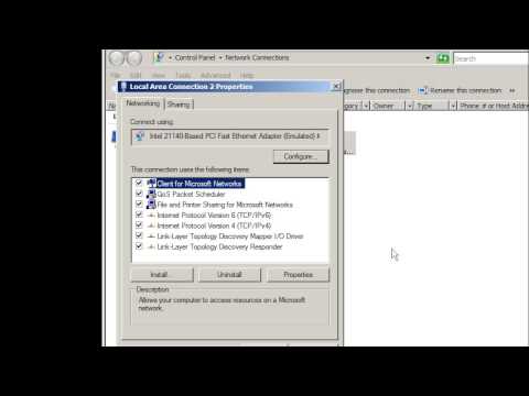 Windows: Set Static IP Addresses - YouTube