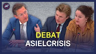 Asieldebat: Eerdmans (JA21) legt het vuur aan de schenen bij de VVD \u0026 GroenLinks