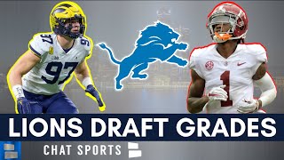 Lions Draft Grades: All 7 Rounds From 2022 NFL Draft Ft. Aidan Hutchinson, Jameson Williams & Joseph