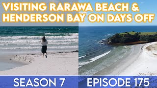 A rare sunny day off, Let's check our Rarawa beach and Henderson Bay! Look at that sand!!!