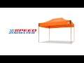 E-Z UP® Speed Shelter® 8' x 12' portable canopy - How To Set-Up