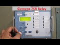 Feeder Protection Relay - Siemens 7SR | Metering, Configuration, Protection Settings, Event &Records