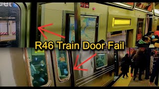 NYC Subway: Major R46 (N) Train Door Fail