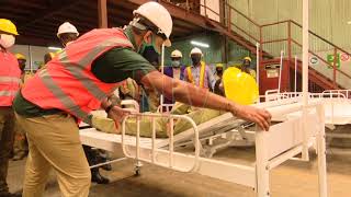 Local company steps in to fabricate much needed hospital beds