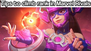 Unheard of tips to help climb rank in Marvel Rivals