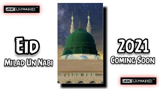 Falak ke nazaro zameen ki baharon status | Eid milad un nabi coming soon status 2021 #naatstatus