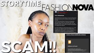 Storytime Fashion Nova Scam 👀 𝘄𝗵𝗮𝘁 𝘁𝗼 𝗹𝗼𝗼𝗸 𝗳𝗼𝗿! #storytime #fashionova #scamalert