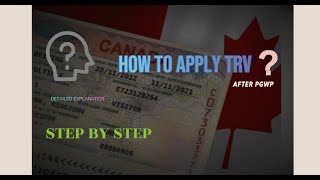 HOW TO APPLY TRV ( TEMPORARY RESIDENT VISA)