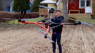 How I Built a MASSIVE 100kg Lifting Drone