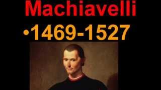 2013 Rey Ty: Political Philosophy of Niccolò Machiavelli