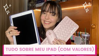 TUDO SOBRE MEU IPAD + ACESSÓRIOS (COM VALORES E LINKS) | Eliza com Z