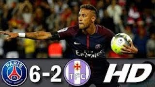 Paris Saint-Germain vs Toulouse 6-2 Highlights & Goals - Ligue 1 20.08.2017