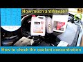 How to measure the  antifreeze coolant concentration in your car using a refractometer