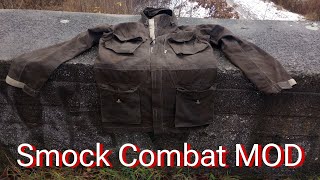 Kurtka Smock Combat DPM Desert - modyfikowana, farbowana, woskowana