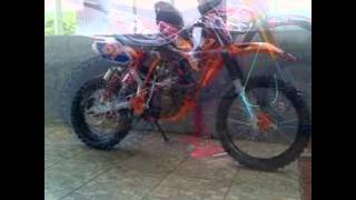 100 Gambar modifikasi motor trail bebek Terpopuler